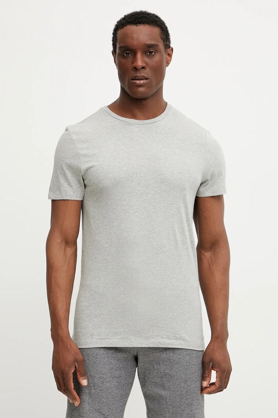 Одежда Хлопковая футболка lounge Calvin Klein Underwear 3 шт LV00NB4051 серый