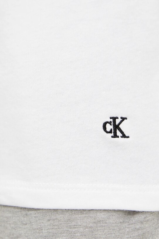Μπλουζάκι Calvin Klein Underwear 3-pack λευκό LV00NB4186
