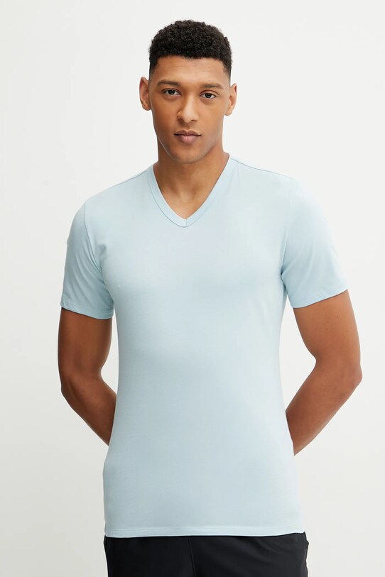 Îmbrăcăminte Calvin Klein Underwear tricou 3-pack LV00NB4186 albastru