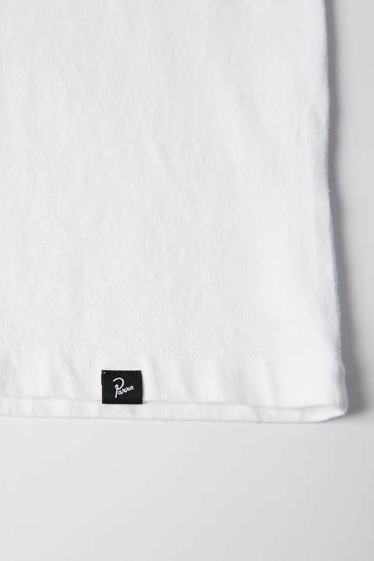 by Parra t-shirt in cotone Big news bianco 53200