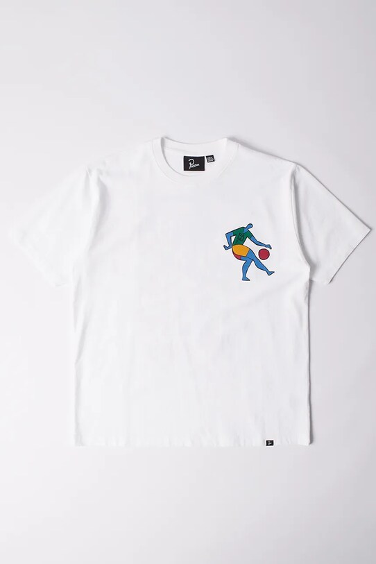 Памучна тениска by Parra Vase delivery 53206 бял SS25