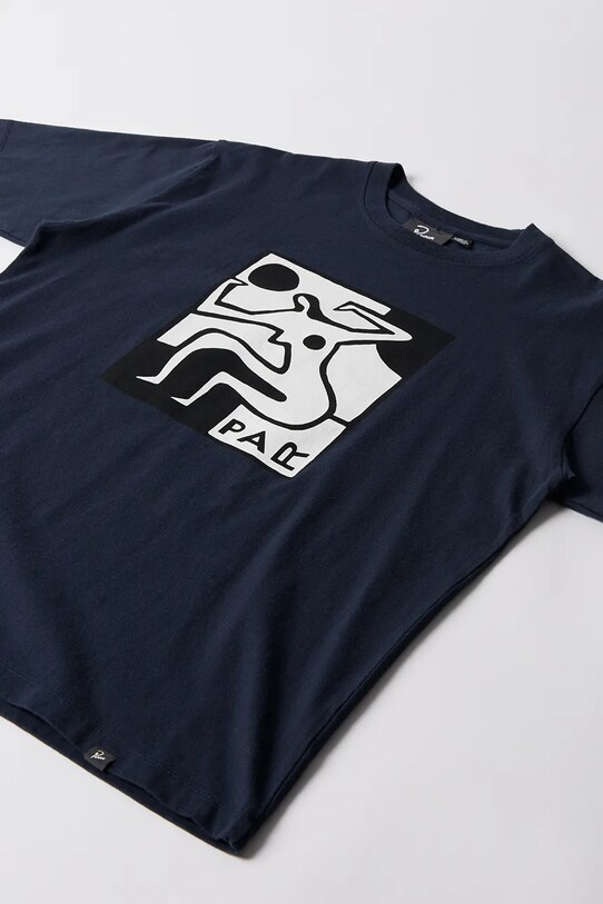 by Parra t-shirt bawełniany Ball sports granatowy 53220