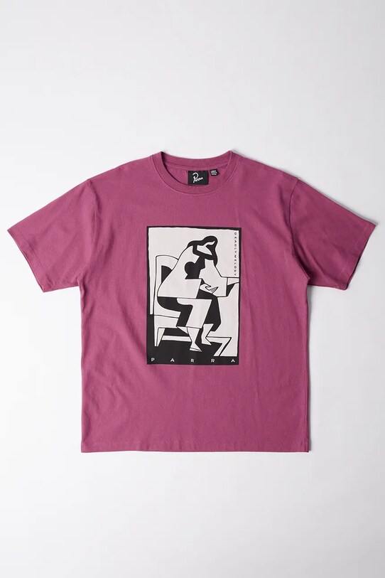 by Parra t-shirt The confession okrągły różowy 53310