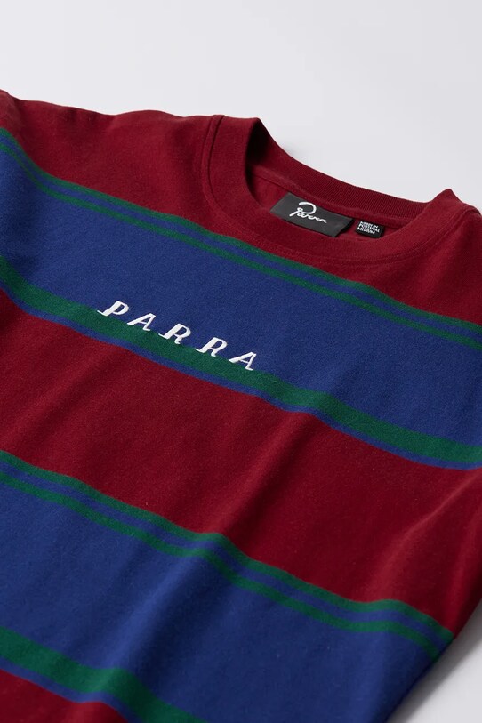 Odzież by Parra t-shirt bawełniany Guess this 53320. czerwony