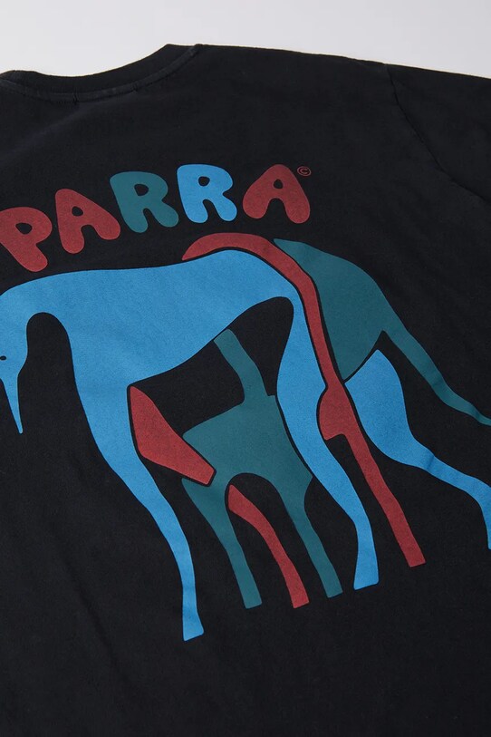 by Parra t-shirt bawełniany This damn chair czarny 53316.