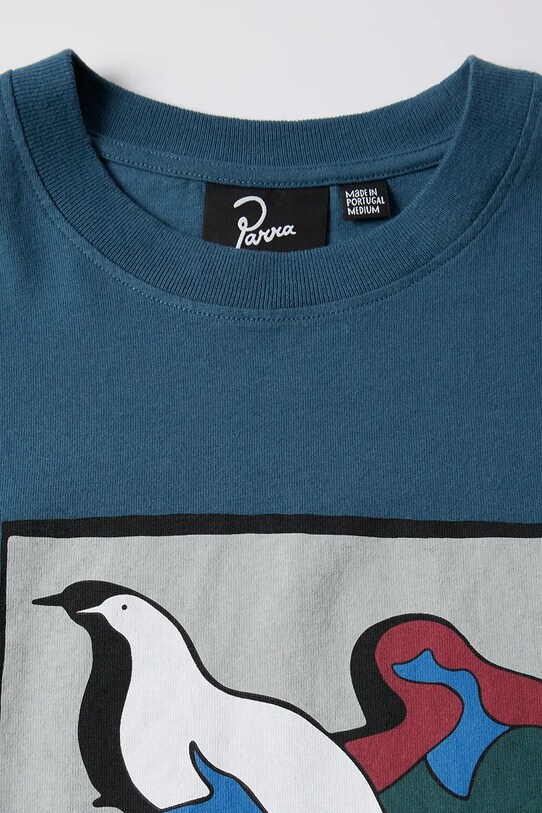 Тениска by Parra Look at it 53300. син SS25