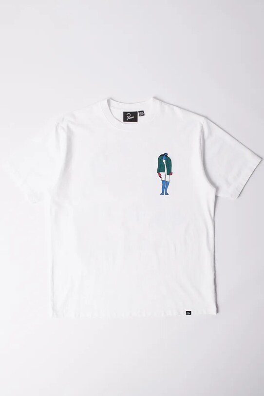 by Parra t-shirt The broken door 53400 biały SS25