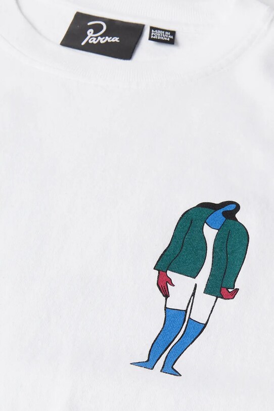 Odzież by Parra t-shirt The broken door 53400 biały