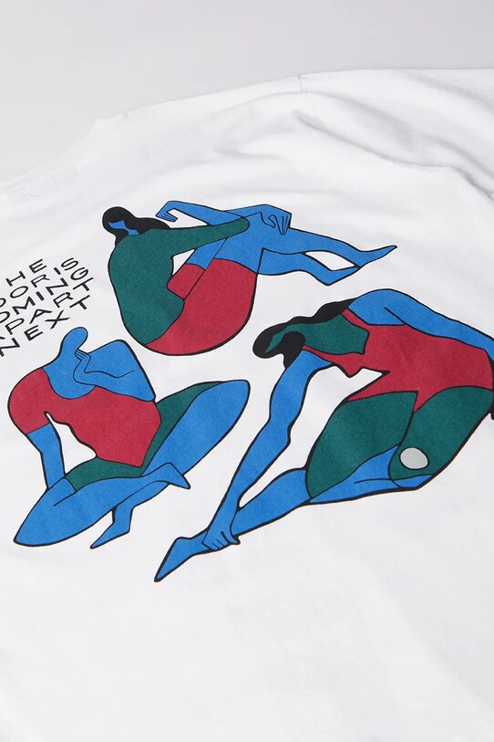 by Parra t-shirt The broken door biały 53400