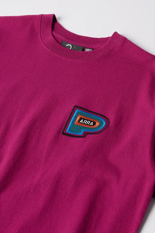 by Parra t-shirt bawełniany Repeat pea 53415. różowy SS25