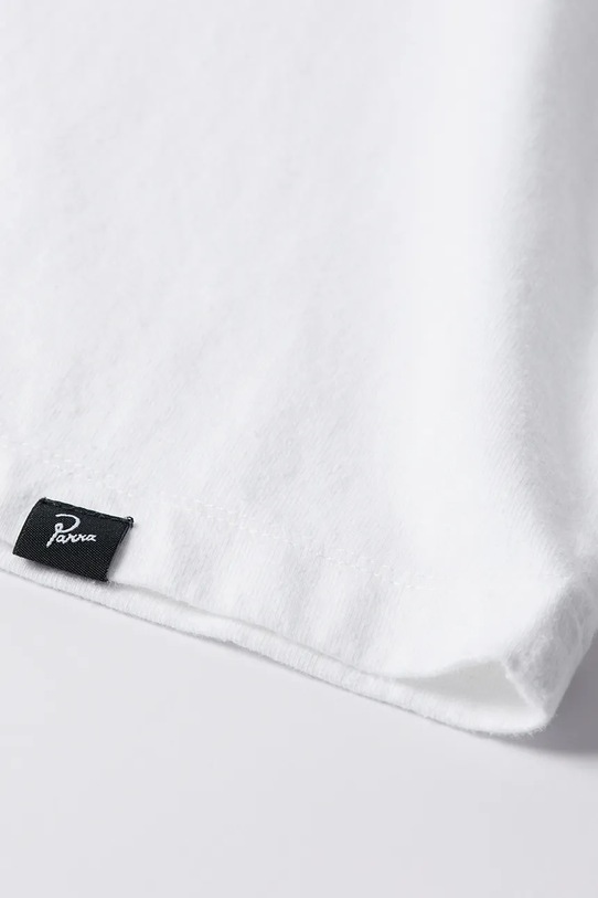 Odzież by Parra t-shirt bawełniany Smoke chair 53500. biały