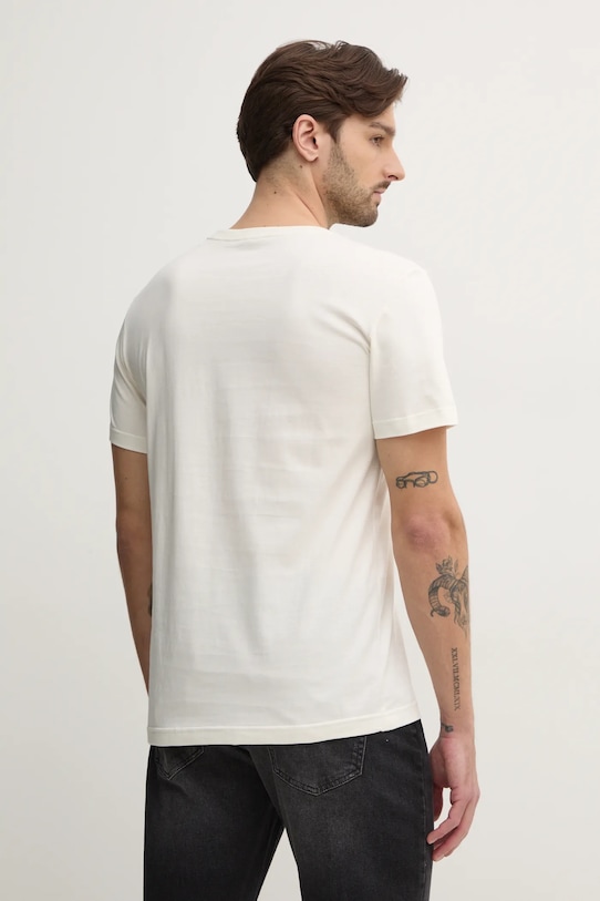 Îmbrăcăminte Calvin Klein Jeans tricou din bumbac J30J327474 bej