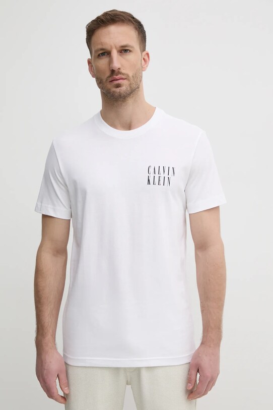 Одежда Хлопковая футболка Calvin Klein Jeans J30J327478 белый