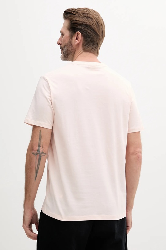 Bavlnené tričko Calvin Klein Jeans LV040HM265 ružová AA00