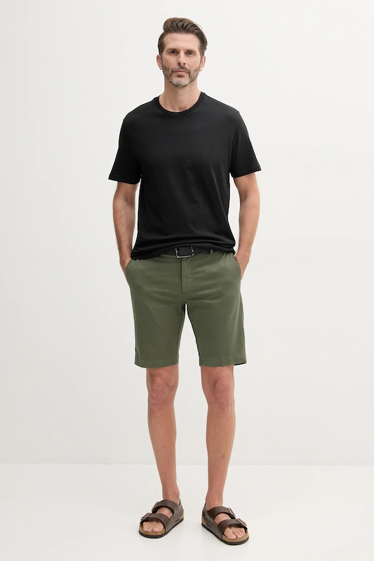 Хлопковая футболка Calvin Klein Jeans LV040HM265 чёрный AA00