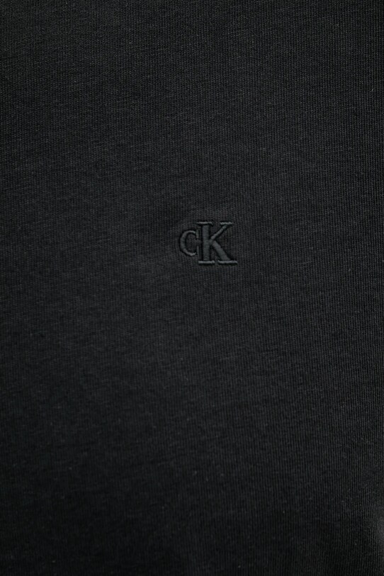 Calvin Klein Jeans tricou din bumbac LV040HM265 negru