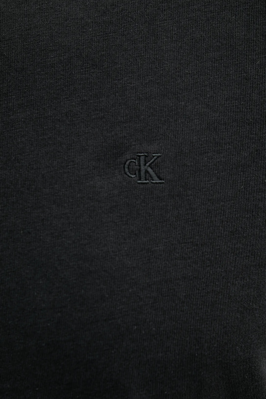 Хлопковая футболка Calvin Klein Jeans LV040HM265 чёрный