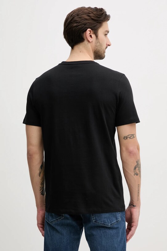 Дрехи Памучна тениска Calvin Klein Jeans LV040HM298 черен