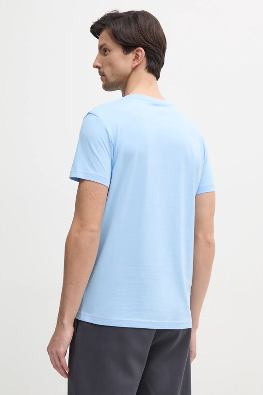 Одяг Бавовняна футболка Calvin Klein Jeans J30J327469 блакитний