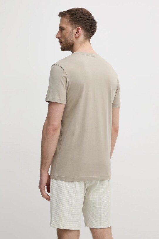 Одяг Бавовняна футболка Calvin Klein Jeans J30J327469 бежевий
