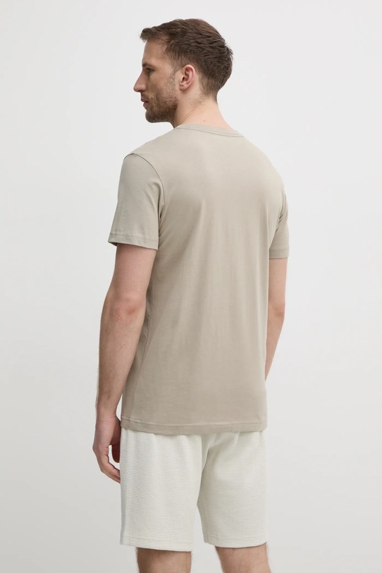 Odzież Calvin Klein Jeans t-shirt bawełniany J30J327469 beżowy
