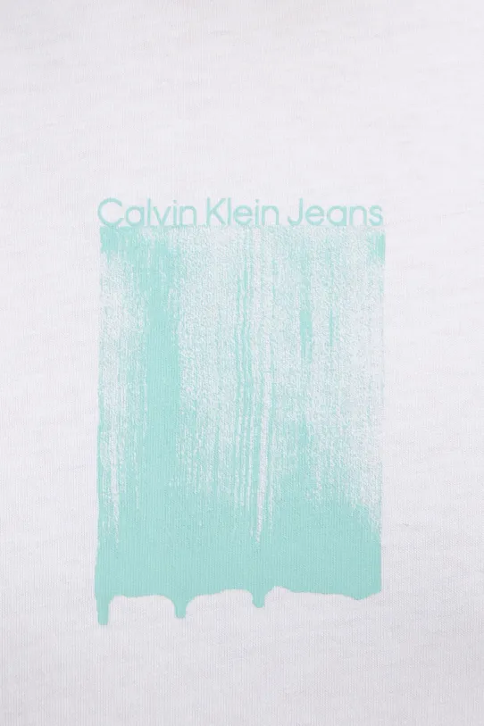 Calvin Klein Jeans tricou din bumbac J30J327522 alb