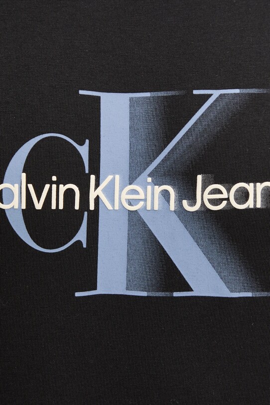 Бавовняна футболка Calvin Klein Jeans J30J327471 чорний