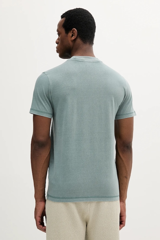 Oblečenie Bavlnené tričko Calvin Klein Jeans J30J327267 zelená