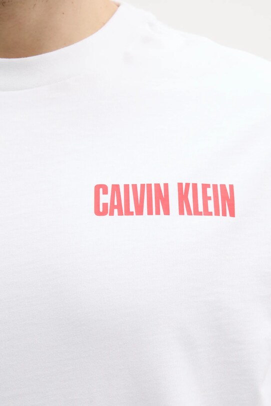 Bavlnené tričko Calvin Klein Jeans LV04RB851G biela