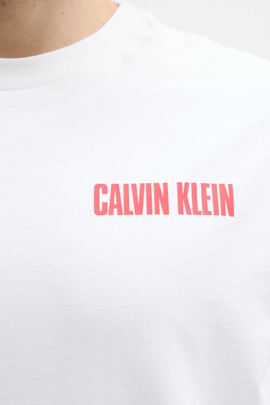 Bavlněné tričko Calvin Klein Jeans LV04RB851G bílá