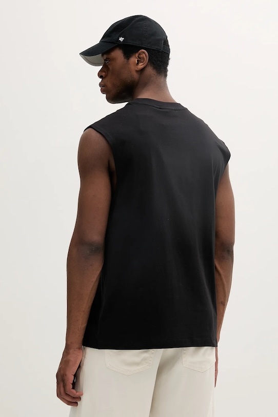 Oblačila Bombažna kratka majica Calvin Klein Jeans J30J327493 črna