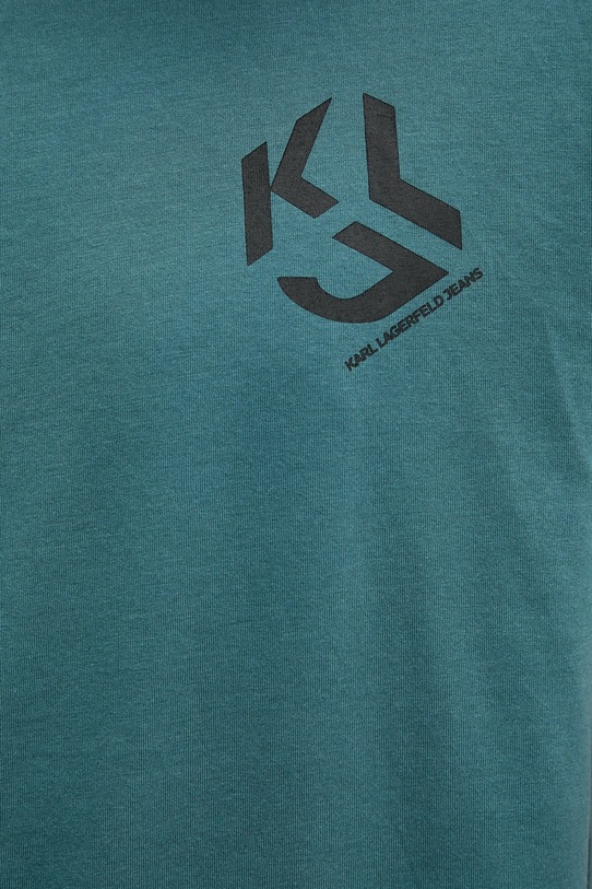Karl Lagerfeld Jeans t-shirt A2M17072 zielony