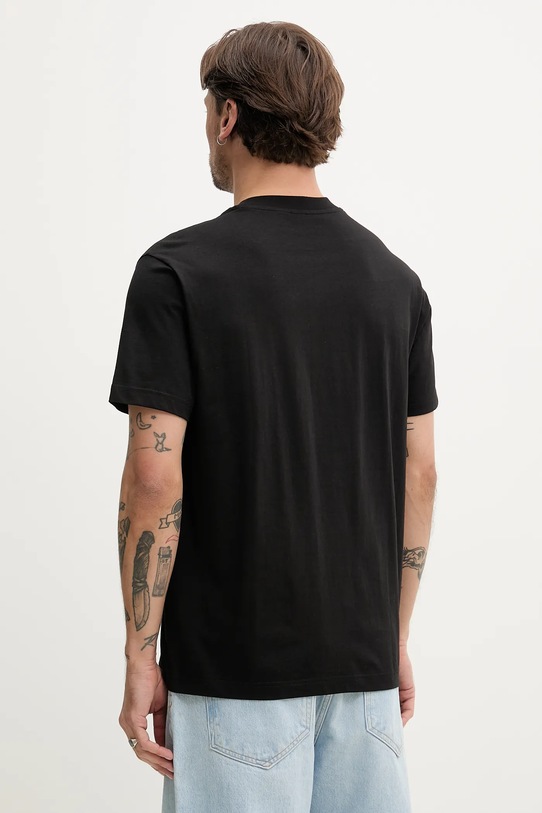 Oblečenie Bavlnené tričko Karl Lagerfeld Jeans A2M17037 čierna