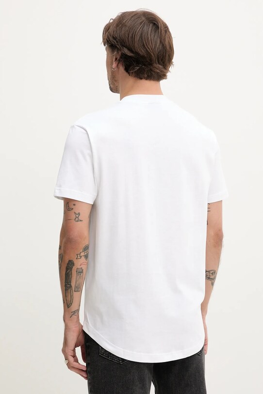 Odzież Karl Lagerfeld Jeans t-shirt bawełniany A2M17073 biały