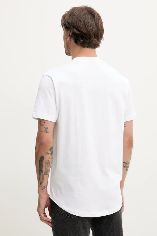 Îmbrăcăminte Karl Lagerfeld Jeans tricou din bumbac A2M17073 alb