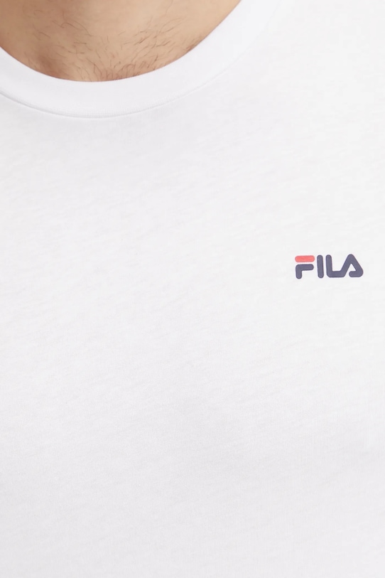 Fila tricou din bumbac Laas FAM0874 alb