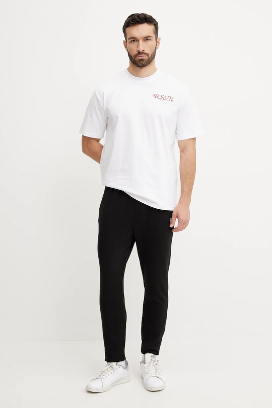 Fila tricou din bumbac Langeweg FAM0907 alb SS25