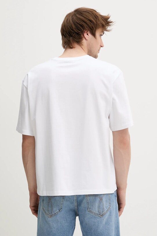 Odzież Fiorucci t-shirt bawełniany White Dreaming 1967 Print Boxy Fit T-Shirt M02SMTSH103CJ01WH08 biały