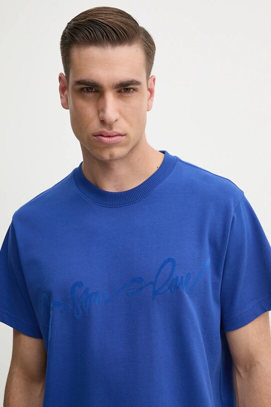 Îmbrăcăminte G-Star tricou din bumbac D25148.C784 albastru
