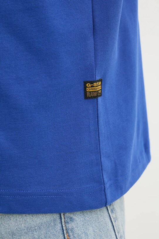 G-Star tricou din bumbac albastru D25148.C784