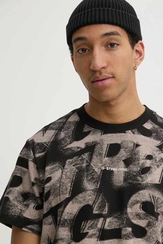 G-Star tricou din bumbac negru D26290.C338