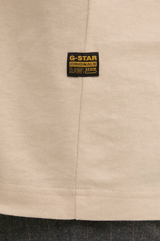 G-Star tricou din bumbac D26478.C336 bej