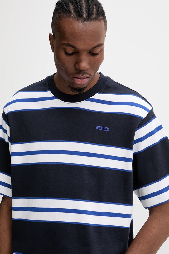 G-Star tricou din bumbac bleumarin D25962.D973