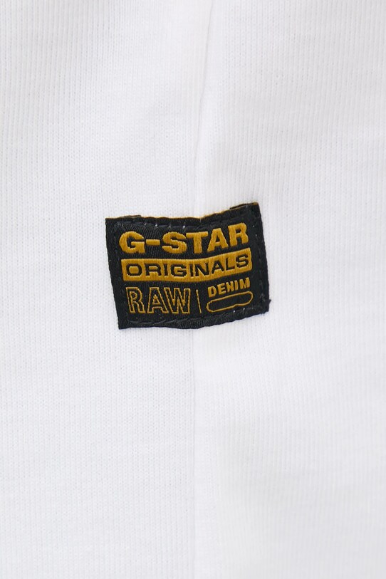 G-Star tricou din bumbac D25975.C784 alb
