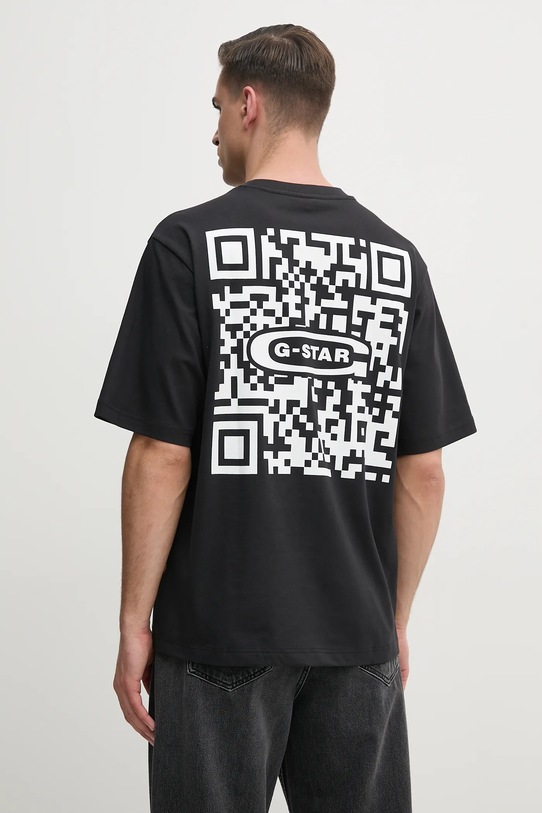 Odzież G-Star t-shirt bawełniany D25975.C784 czarny