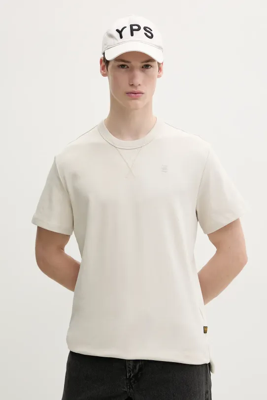 G-Star Raw t-shirt in cotone beige D24449.C812