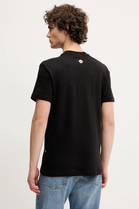 Îmbrăcăminte G-Star tricou din bumbac D25974.C812 negru