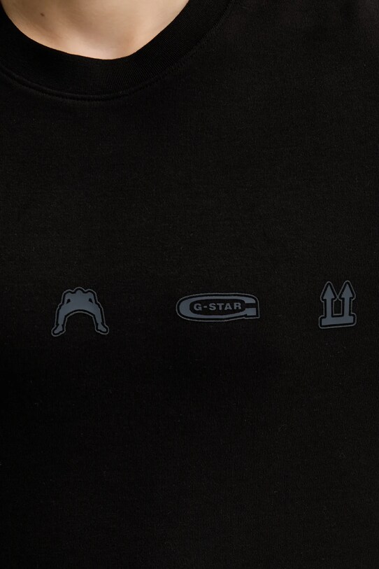 G-Star tricou din bumbac D25974.C812 negru