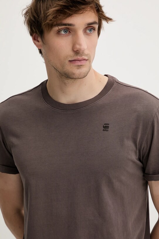 G-Star tricou din bumbac maro D25971.2653