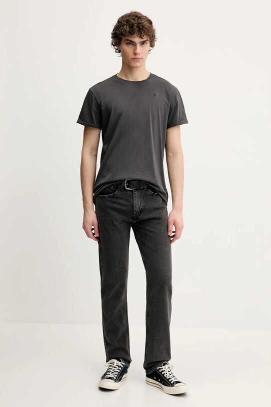 G-Star tricou din bumbac D25971.2653 gri SS25